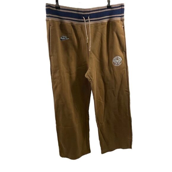 Nike NWT Phoenix HR Exeter 74 Brown Navy Pants Size L - Picture 1 of 10